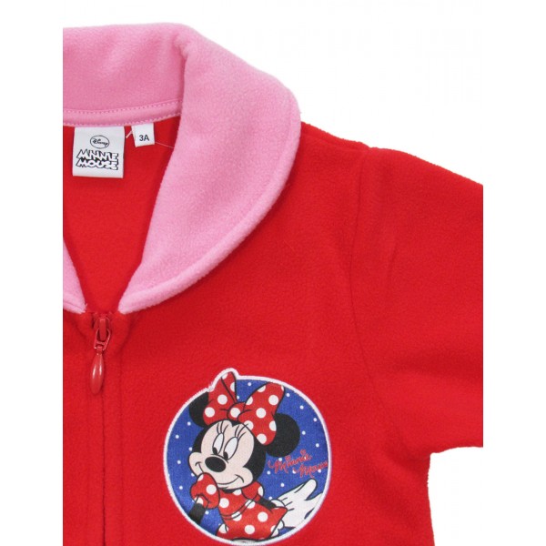 VESTAGLIA MINNIE IN PILE CON CERNIERA 7721
