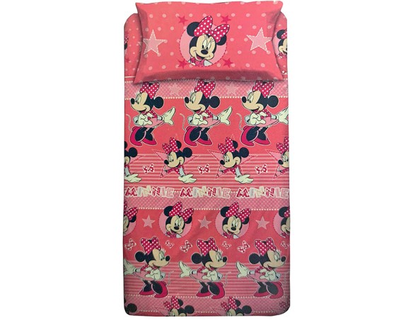 COMPLETO LENZUOLO SINGOLO MINNIE HERMET