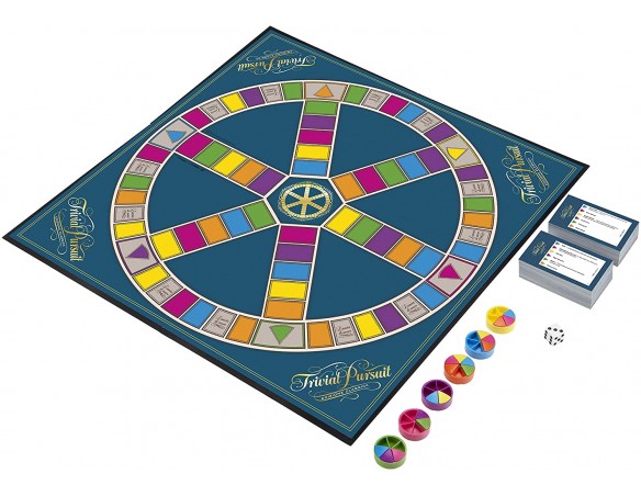 Hasbro Gaming - Trivial Pursuit (Gioco in Scatola), 16 anni +, 2-4 giocatori, C1940103