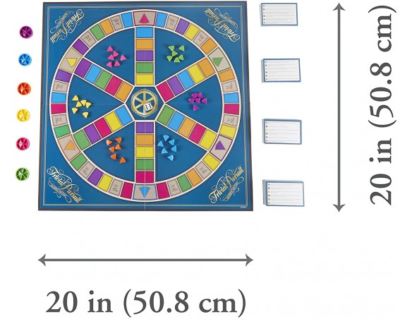 Hasbro Gaming - Trivial Pursuit (Gioco in Scatola), 16 anni +, 2-4 giocatori, C1940103