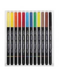 Pennarelli doppia punta Lyra Aqua Brush Duo. Confezione... 2