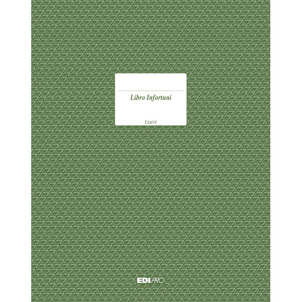 LIBRO INFORTUNI 15 PAG. E2419
