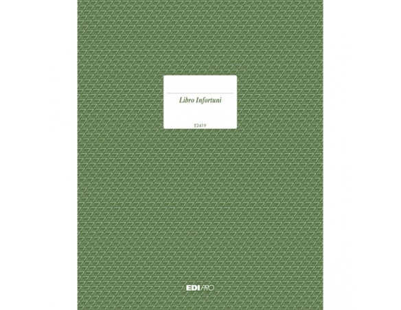 LIBRO INFORTUNI 15 PAG. E2419