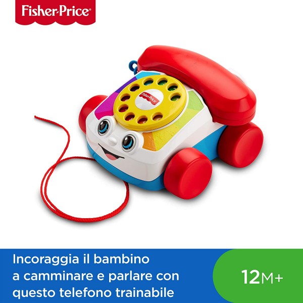 Telefono Chiacchierone Parlante Trascinabile,...