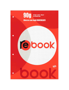 REBOOK - COLLATO - 5MM RICAMBI CON FOGLI COLLATI E...