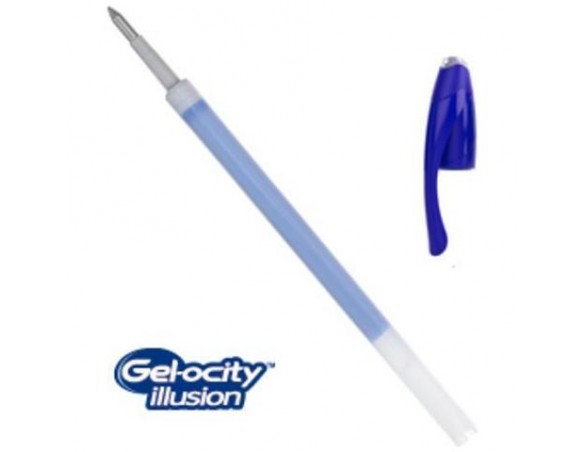 REFIL BIC GELOCITY ILLUSION BLU CANCELLABILE