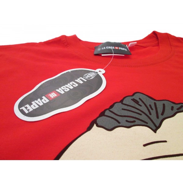 T SHIRT UFFICIALE LA CASA DI CARTA NETFLIX