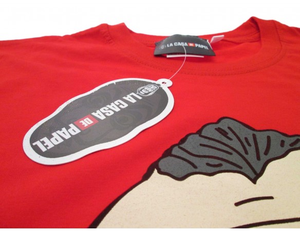 T SHIRT UFFICIALE LA CASA DI CARTA NETFLIX