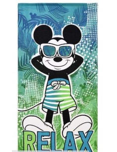 TELO Mare Topolino Mickey Mouse Disney Asciugamano...