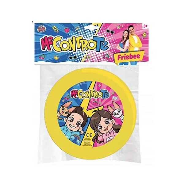 Frisbee in plastica Gialla. Diametro Circa 23...