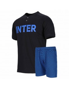 PIGIAMA CORTO UFFICIALE INTER UOMO ESTIVO 14106 2