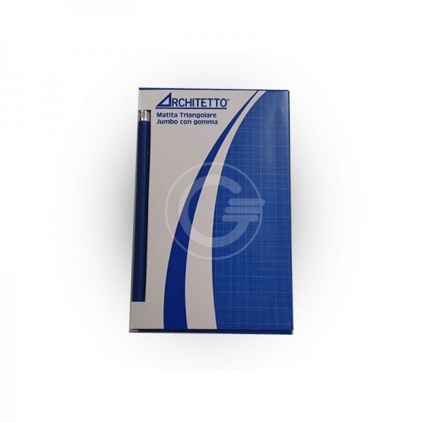 MATITE JUMBO HB TRIANGOL GOMMA 49584 ARCHITETTO