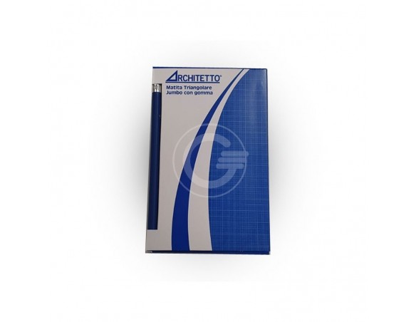 MATITE JUMBO HB TRIANGOL GOMMA 49584 ARCHITETTO
