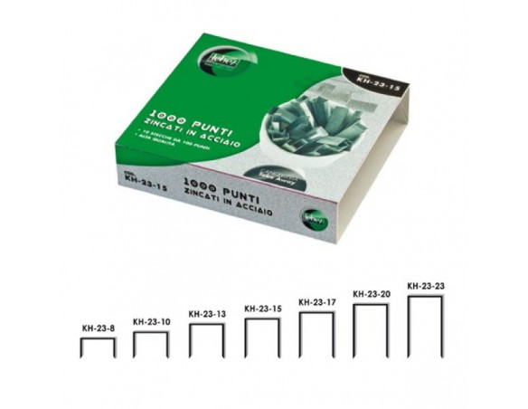 Scatola 1000 punti kh-23 - 20 per alti spessori KH-23-20