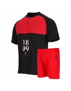 PIGIAMA CORTO UFFICIALE MILAN UOMO 14106