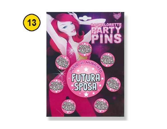 SET SPILLE PARTY addio al NUBILATO 3634