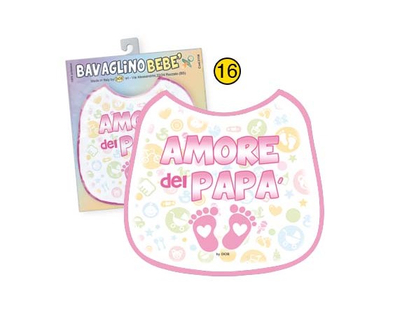 BAVAGLINO BEBE' - AMORE DEL PAPA' PER FEMMINUCCIA 3158