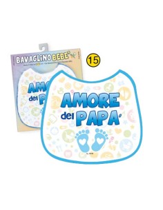 BAVAGLINO BEBE' - AMORE DEL PAPA' PER MASCHIETTO 3158