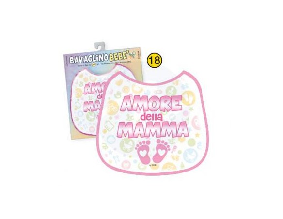 BAVAGLINO BEBE' - AMORE DELLA MAMMA PER FEMMINUCCIA 3158