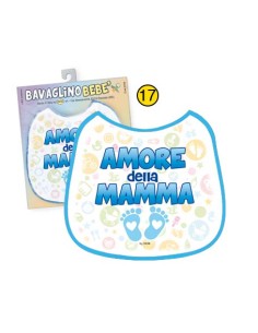 BAVAGLINO BEBE' - AMORE DELLA MAMMA PER MASCHIETTO 3158