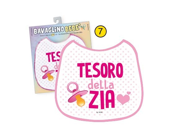 BAVAGLINO BEBE' - TESORO DELLA ZIA PER FEMMINUCCIA 3158