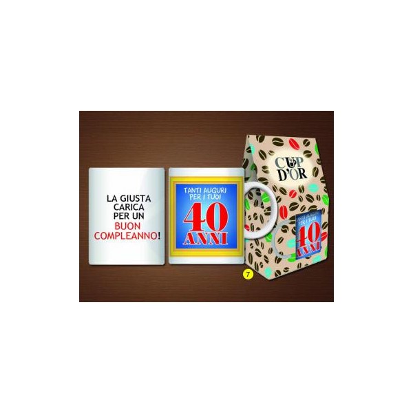 ESPRESSO MUG 40 ANNI