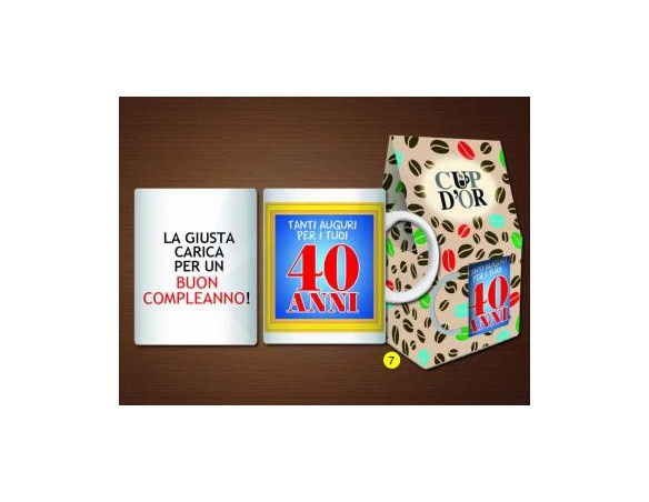 ESPRESSO MUG 40 ANNI