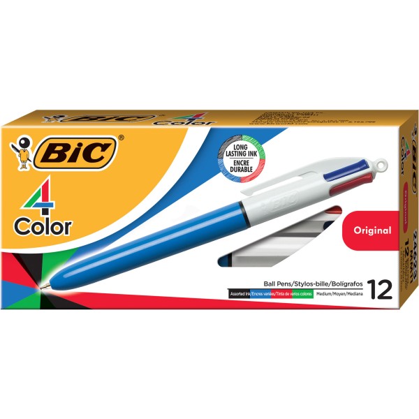 BIRO BIC 4 COLOURS P/MEDIA 801867 C.U