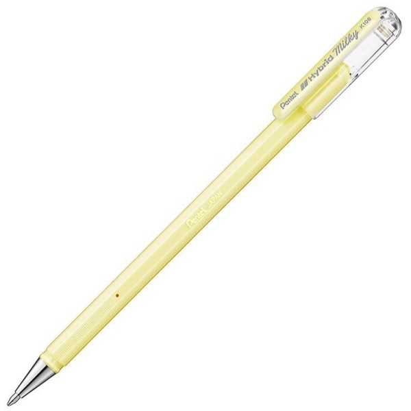 Penna Hybrid Milky 0.8 pastel yellow