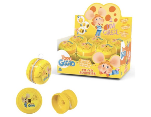 Yo Yo Surprise, Topo Gigio  Modelli Assortiti, TPG16000, Colore