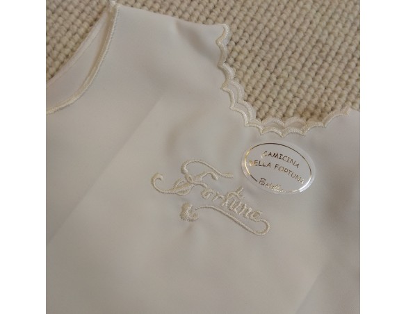 CAMICINA CAMICIA NEONATO NEONATA DELLA FORTUNA 7050