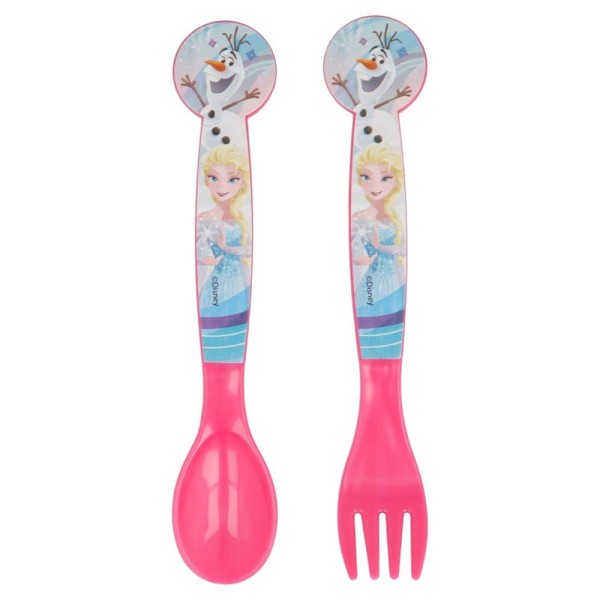 SET DUE POSATE FROZEN IN PLASTICA RIGIDA
