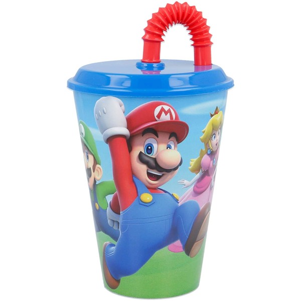 Super Mario | BICCHIERE CON CANNUCCIA SUPER...