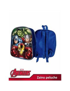 ZAINO 3D PELUCHE AVENGERS 3890