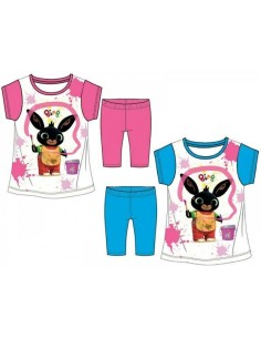 T SHIRT + PANTALONCINO COMPLETO F BING PIGIAMA 1 - 5 anni