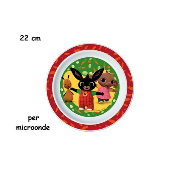 PIATTO PIANO BING 22CM - MICROONDE