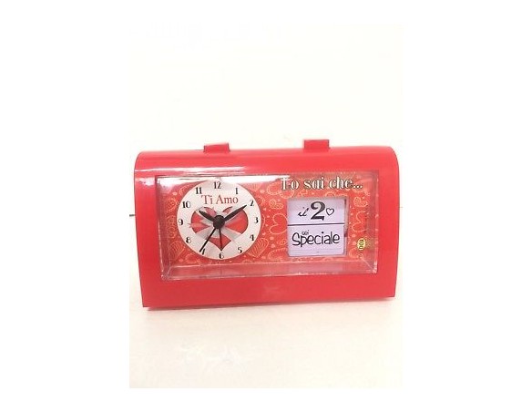 orologio amore SVEGLIA 31 MESSAGGI AMOROSA 6000 san valentino