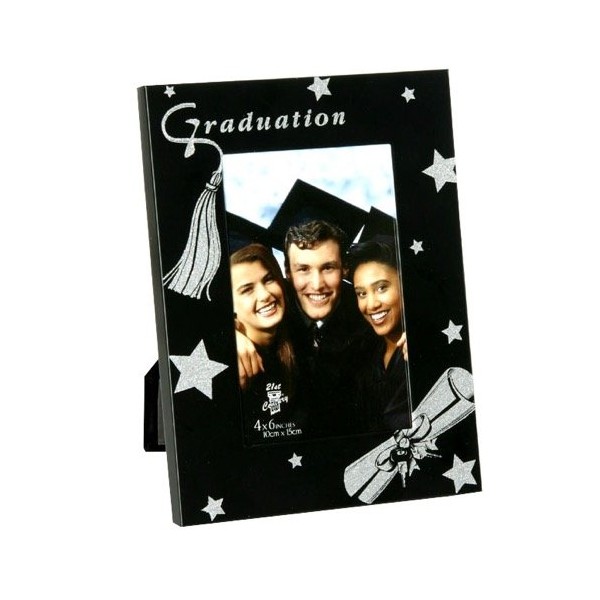 Portafoto Laurea In Metallo 10X15 Cm