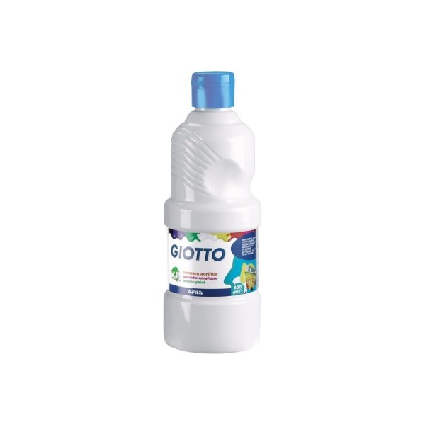 TEMPERA ACRILICA BIANCA 500 ML