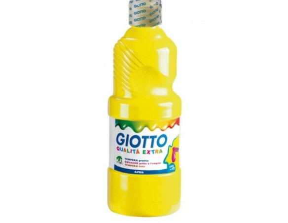COLORE TEMPERA PRONTA GIALLO PRIMARIO 500 ML