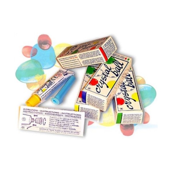 CRYSTALL BALL tubetto 4 colori ASSORTITI