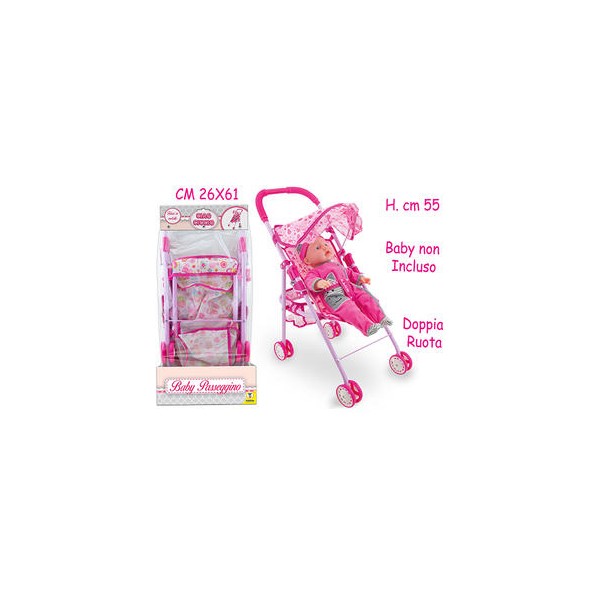 BABY PASSEGGINO METALLO 2 ASS 66441