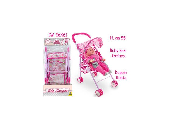 BABY PASSEGGINO METALLO 2 ASS 66441