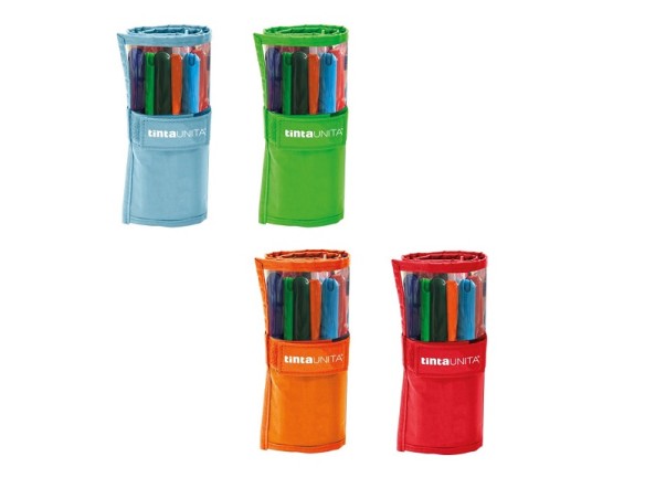 ASTUCCIO ROTOLO 24 PASTELLI TINTAUNITA CLASSIC