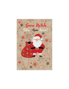 BIGLIETTO BUONE FESTE NA50065BN/12