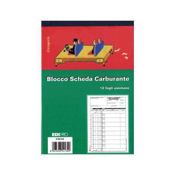 BLOCCO SCHEDA CARBURANTE E5413