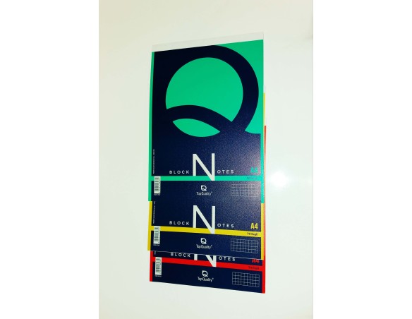 BLOCK NOTES A4 5MM 70FG