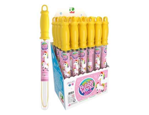 BOLLE DI SAPONE UNICORNO A BACCHETTA ML 120 ESPx24 500 196500