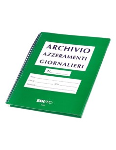 CARTELLA ARCHIVIO AZZERAMENTI GIORNALIERI E 6833