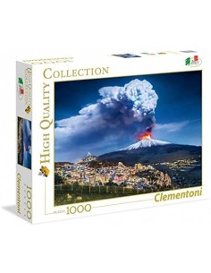 Clementoni- High Quality Collection-Etna Puzzle, 1000...
